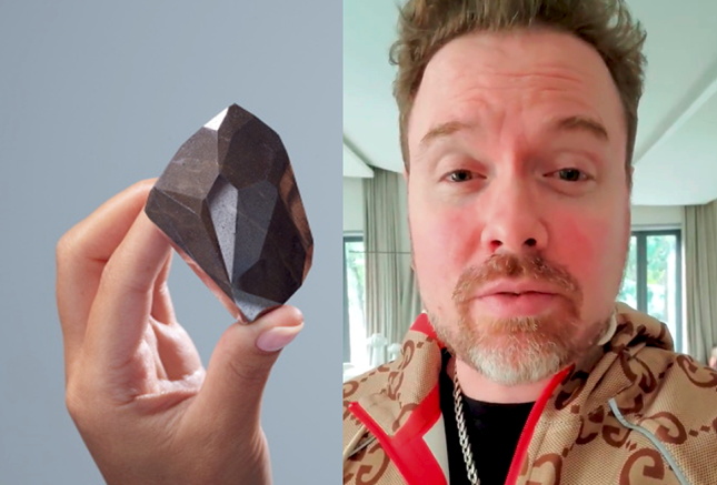 Crypto Boss Claims He Bought $4.3m Black Diamond